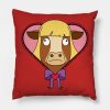 Majestic Moolissa Throw Pillow Official Bob's Burgers Merch