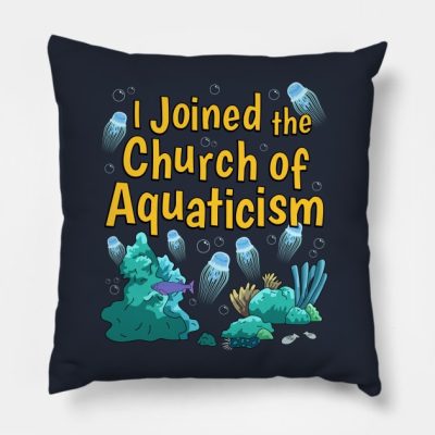 I Joined Aquaticism Throw Pillow Official Bob's Burgers Merch