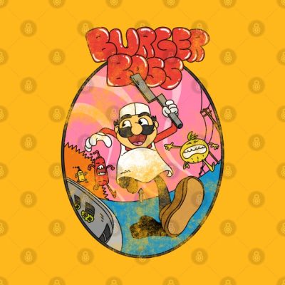 Burger Boss Front And Back Tapestry Official Bob's Burgers Merch