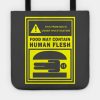 Human Flesh Burgers Tote Official Bob's Burgers Merch