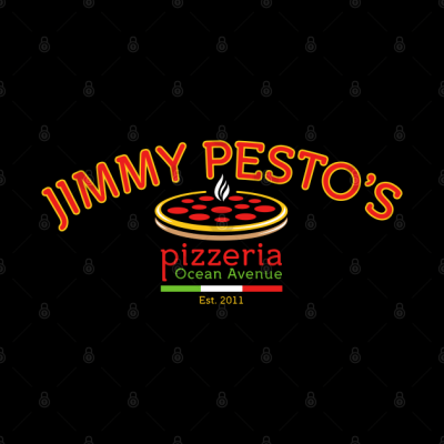 Jimmy Pestos Pizzeria Pin Official Bob's Burgers Merch