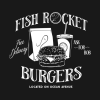 Fish Rocket Burgers Tank Top Official Bob's Burgers Merch