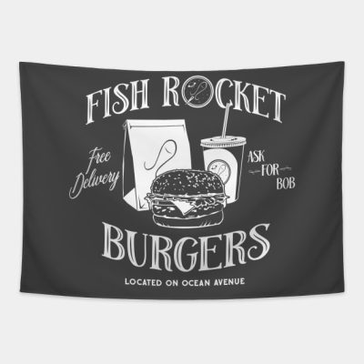 Fish Rocket Burgers Tapestry Official Bob's Burgers Merch