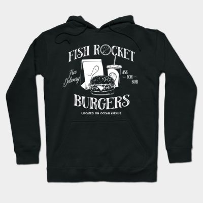 Fish Rocket Burgers Hoodie Official Bob's Burgers Merch