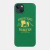 Fish Rocket Burgers Yellow Phone Case Official Bob's Burgers Merch