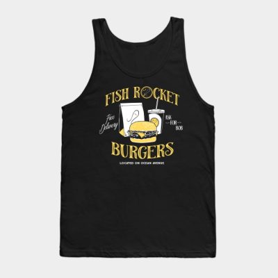 Fish Rocket Burgers Tank Top Official Bob's Burgers Merch