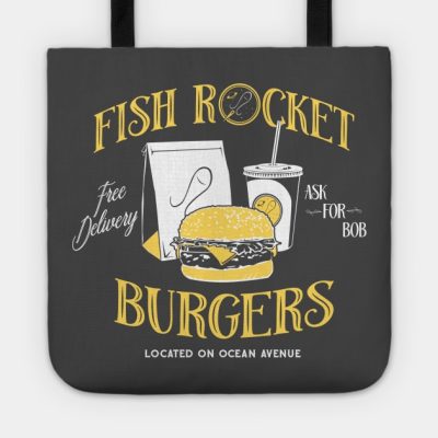 Fish Rocket Burgers Tote Official Bob's Burgers Merch