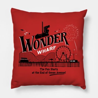 Wonderful Wharf Throw Pillow Official Bob's Burgers Merch