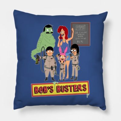 Bobs Busters Throw Pillow Official Bob's Burgers Merch