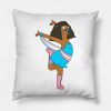 Bob's Burgers Marshmallow Pride Throw Pillow Official Bob's Burgers Merch