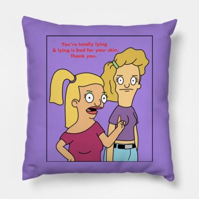 Oh My God Ah Throw Pillow Official Bob's Burgers Merch