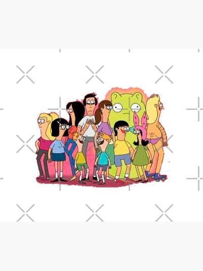 Bobby And His Family Tapestry Official Bob's Burgers Merch