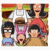 Bobs Burger Tapestry Official Bob's Burgers Merch