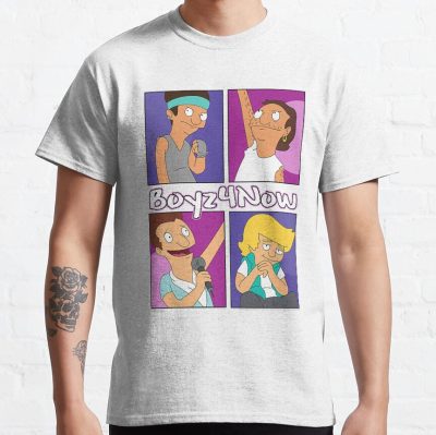 The Best Men Women Grow With Me B0B'S Burgers Boyz Now Awesome Since T-Shirt Official Bob's Burgers Merch