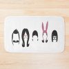 Silhouettes Bath Mat Official Bob's Burgers Merch