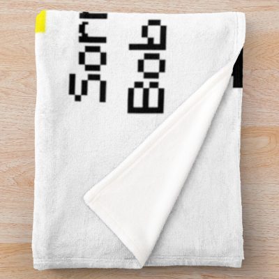 Burger Diarrhea Throw Blanket Official Bob's Burgers Merch