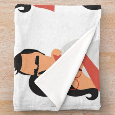 Copy Of You’Re The Bob To My Linda Throw Blanket Official Bob's Burgers Merch