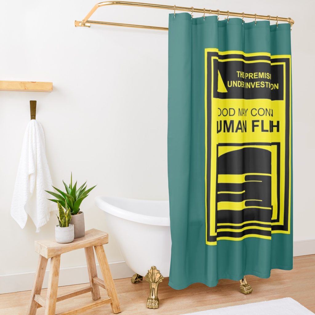 Mmmm Burger Shower Curtain Official Bob's Burgers Merch