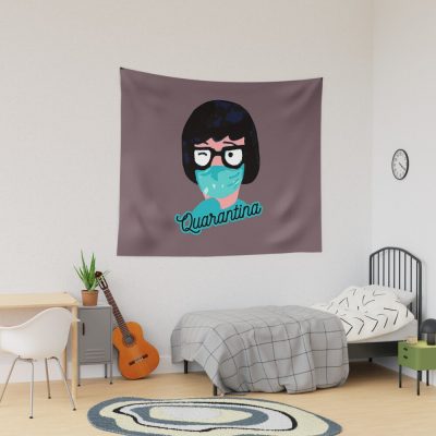 Quarantina - Eyesasdaggers Tapestry Official Bob's Burgers Merch