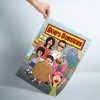 Anime B Burgers Poster Custom Satin Poster Print cloth fabric wall poster print Silk Fabric Print 15 - Bob's Burgers Store