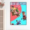 Cartoon B Bobs B Burgers Cool POSTER Prints Wall Painting Bedroom Living Room Decoration Home - Bob's Burgers Store