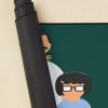 Minimal Belchers Mouse Pad Official Cow Anime Merch